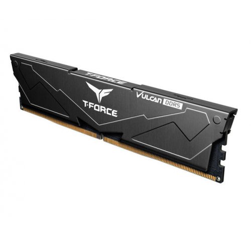 Продати ОЗП Team DDR5 32GB (2x16GB) 4800Mhz T-Force Vulcan Black (FLBD532G4800HC36DC01) за Trade-In у інтернет-магазині Телемарт - Київ, Дніпро, Україна фото