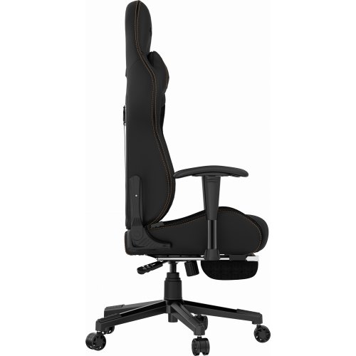 Ігрове крісло Anda Seat Jungle 2 M (AD5T-03-B-PVF) Black купити в Україні: Київ, Львів, Хмельницький, Тернопіль, Івано-Франківськ | Низька ціна, відгуки, характеристики від TELEMART фото