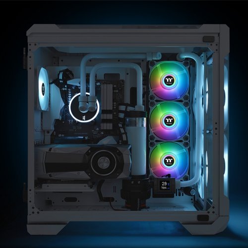 Продати Набір кулерів для корпусу Thermaltake Pure Duo 14 ARGB (2-Fan Pack) (CL-F098-PL14SW-A) White за Trade-In у інтернет-магазині Телемарт - Київ, Дніпро, Україна фото