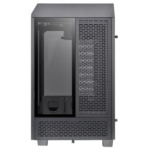 Корпус Thermaltake The Tower 100 Tempered Glass без БП (CA-1R3-00S1WN-00) Black купити з перевіркою сумісності: огляд, характеристики, ціна у Києві, Львові, Вінниці, Хмельницькому, Івано-Франківську, Україні | інтернет-магазин TELEMART.UA фото