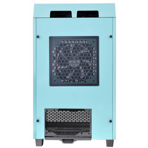 Продать Корпус Thermaltake The Tower 100 Tempered Glass без БП (CA-1R3-00SBWN-00) Turquoise по Trade-In интернет-магазине Телемарт - Киев, Днепр, Украина фото