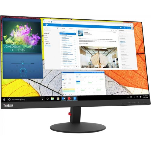 Продати Монітор Lenovo 23.8" ThinkVision S24q-10 (61E7GAT1/61E7GAR1) Black за Trade-In у інтернет-магазині Телемарт - Київ, Дніпро, Україна фото