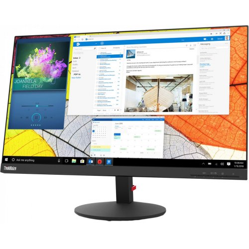 Продати Монітор Lenovo 23.8" ThinkVision S24q-10 (61E7GAT1/61E7GAR1) Black за Trade-In у інтернет-магазині Телемарт - Київ, Дніпро, Україна фото