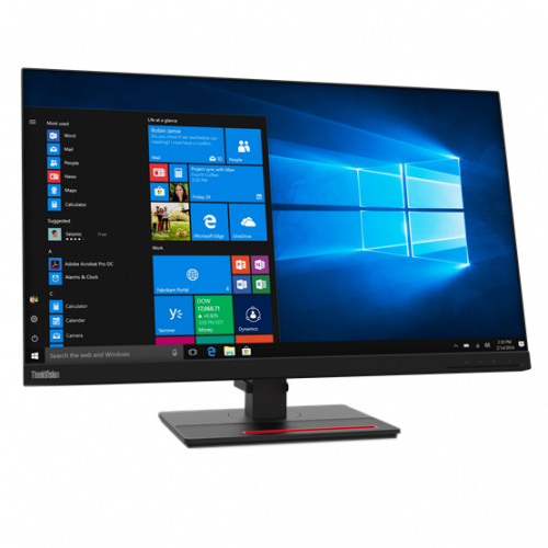Продати Монітор Lenovo 27" ThinkVision T27h-20 (61ECGAT2UA) Black за Trade-In у інтернет-магазині Телемарт - Київ, Дніпро, Україна фото