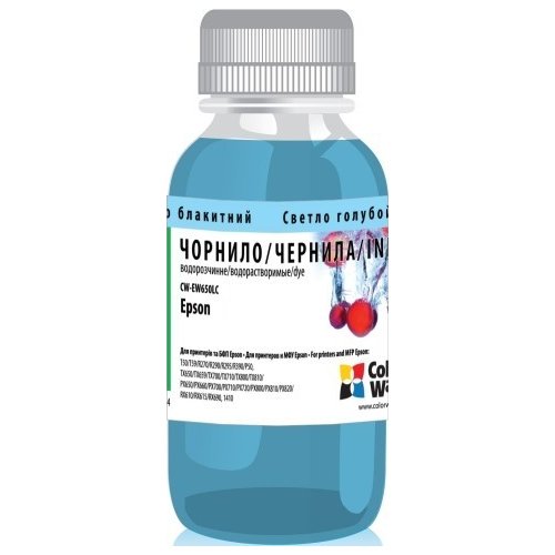 Купити Картридж ColorWay CW-EW650LC02 200ml Cyan - ціна в Києві, Львові, Вінниці, Хмельницькому, Франківську, Україні | інтернет-магазин TELEMART.UA фото