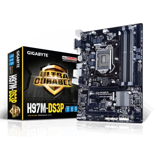 Продати Материнська плата Gigabyte GA-H97M-DS3P (s1150, Intel H97) за Trade-In у інтернет-магазині Телемарт - Київ, Дніпро, Україна фото