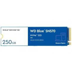 SSD-диск Western Digital Blue SN570 250GB M.2 (2280 PCI-E) NVMe x4 (WDS250G3B0C)