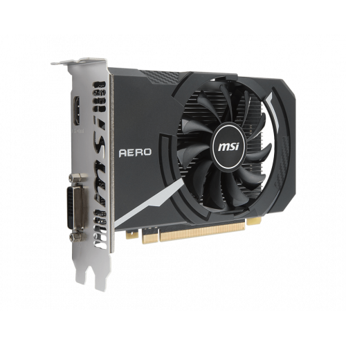 Продати Відеокарта MSI GeForce GT 1030 AERO ITX OC 2048MB (GT 1030 AERO ITX 2G OC FR) Factory Recertified за Trade-In у інтернет-магазині Телемарт - Київ, Дніпро, Україна фото