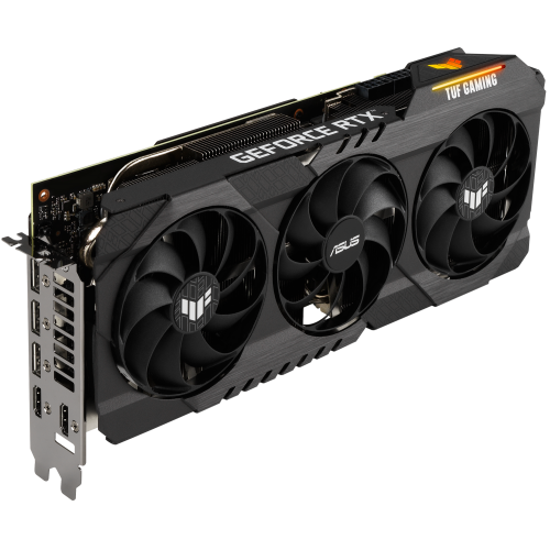 Продать Видеокарта Asus TUF GeForce RTX 3070 Ti Gaming 8192MB (TUF-RTX3070TI-8G-GAMING FR) Factory Recertified по Trade-In интернет-магазине Телемарт - Киев, Днепр, Украина фото
