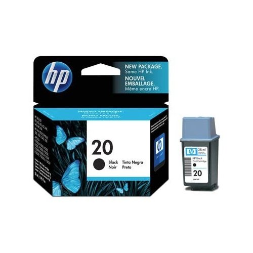Купить Картридж HP DJ No.20 (C6614DE) Black - цена в Харькове, Киеве, Днепре, Одессе
в интернет-магазине Telemart фото