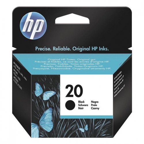 Купить Картридж HP DJ No.20 (C6614DE) Black - цена в Харькове, Киеве, Днепре, Одессе
в интернет-магазине Telemart фото