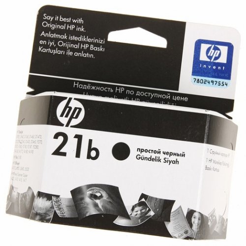 Купити Картридж HP DJ No.21 (C9351BE) Black - ціна в Києві, Львові, Вінниці, Хмельницькому, Франківську, Україні | інтернет-магазин TELEMART.UA фото