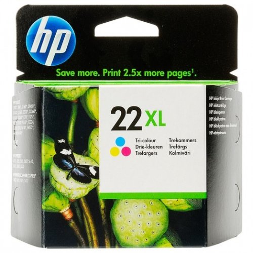 Купить Картридж HP DJ No.22XL (C9352CE) CMY - цена в Харькове, Киеве, Днепре, Одессе
в интернет-магазине Telemart фото
