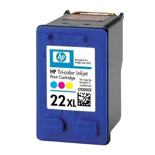 Купить Картридж HP DJ No.22XL (C9352CE) CMY - цена в Харькове, Киеве, Днепре, Одессе
в интернет-магазине Telemart фото