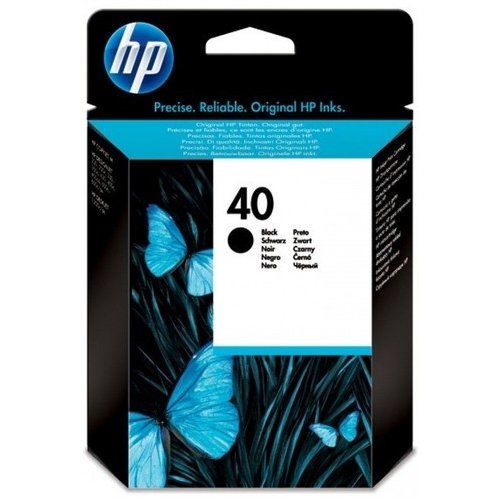 Купить Картридж HP DJ No.40 (51640AE) Black - цена в Харькове, Киеве, Днепре, Одессе
в интернет-магазине Telemart фото
