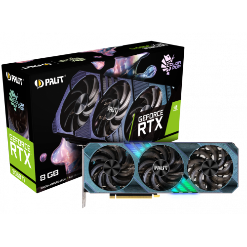 Продать Видеокарта Palit GeForce RTX 3060 Ti ColorPOP 8192MB (NE6306T019P2-1041R) по Trade-In интернет-магазине Телемарт - Киев, Днепр, Украина фото
