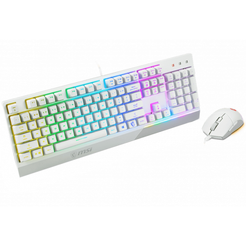 Купити Ігровий комплект MSI VIGOR GK30 COMBO White - ціна в Києві, Львові, Вінниці, Хмельницькому, Франківську, Україні | інтернет-магазин TELEMART.UA фото