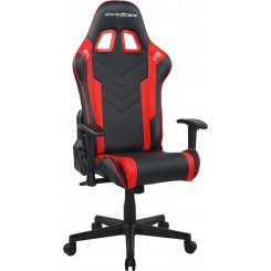 Фото Игровое кресло DXRacer P Series (GC-P132-NR-F2-NVF) Black/Red