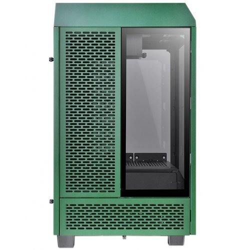 Продать Корпус Thermaltake The Tower 100 Tempered Glass без БП (CA-1R3-00SCWN-00) Racing Green по Trade-In интернет-магазине Телемарт - Киев, Днепр, Украина фото