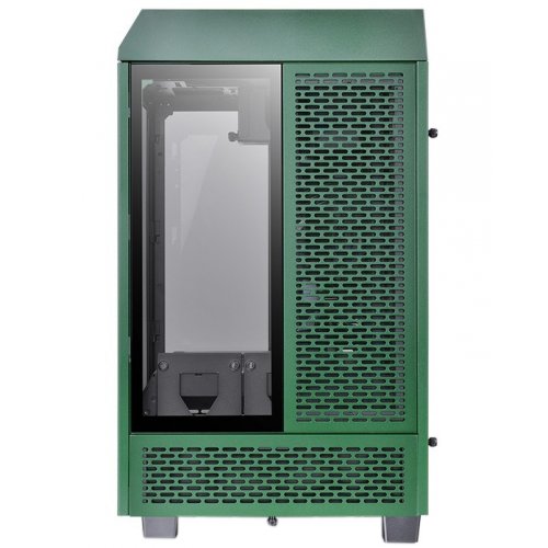 Продать Корпус Thermaltake The Tower 100 Tempered Glass без БП (CA-1R3-00SCWN-00) Racing Green по Trade-In интернет-магазине Телемарт - Киев, Днепр, Украина фото