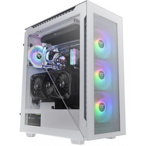 

Thermaltake Divider 500 ARGB Tempered Glass без БП Snow Edition (CA-1T4-00M6WN-01) White