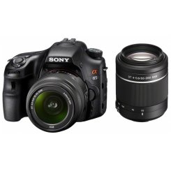 Цифровые фотоаппараты Sony Alpha SLT-A65 18-55mm + 55-200mm Kit
