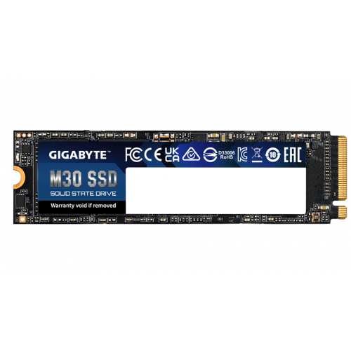 Продать SSD-диск Gigabyte M30 3D NAND TLC 512GB M.2 (2280 PCI-E) (GP-GM30512G-G) по Trade-In интернет-магазине Телемарт - Киев, Днепр, Украина фото