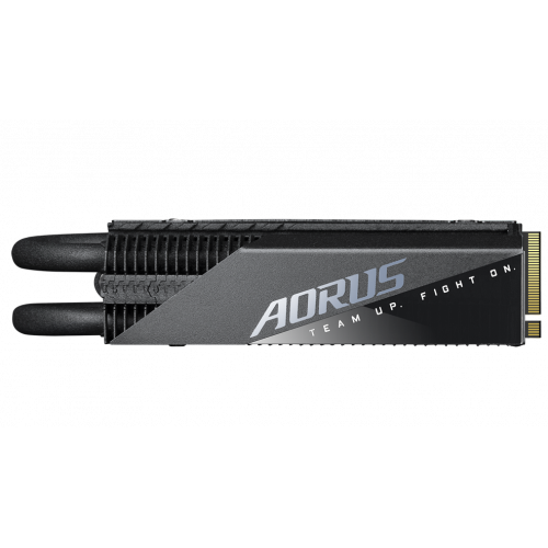 Продать SSD-диск Gigabyte AORUS Gen4 7000s Prem 3D NAND TLC 2TB M.2 (2280 PCI-E) (GP-AG70S2TB-P) по Trade-In интернет-магазине Телемарт - Киев, Днепр, Украина фото
