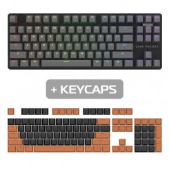 Клавиатура Dark Project KD87A ABS Gateron Red (DPO-KD-87A-006400-GRD_KS-43) Black