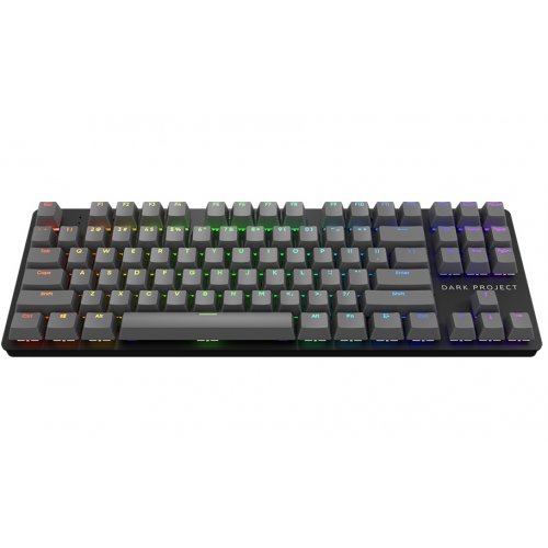 Купить Клавиатура Dark Project KD87A ABS Gateron Red (DPO-KD-87A-006400-GRD_KS-48) Black - цена в Харькове, Киеве, Днепре, Одессе
в интернет-магазине Telemart фото