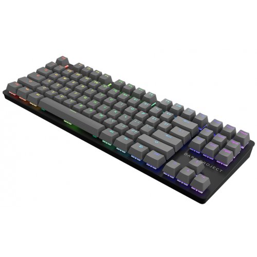 Купить Клавиатура Dark Project KD87A ABS Gateron Red (DPO-KD-87A-006400-GRD_KS-48) Black - цена в Харькове, Киеве, Днепре, Одессе
в интернет-магазине Telemart фото
