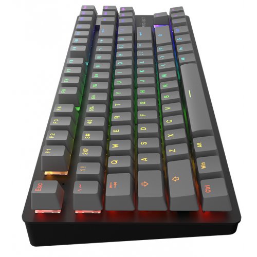 Купить Клавиатура Dark Project KD87A ABS Gateron Red (DPO-KD-87A-006400-GRD_KS-48) Black - цена в Харькове, Киеве, Днепре, Одессе
в интернет-магазине Telemart фото