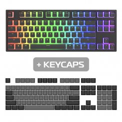 Клавіатура Dark Project KD87A PBT Gateron Yellow (DPO-KD-87A-006700-GYL_KS-46) Black