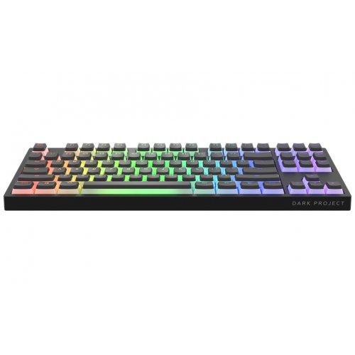 Купить Клавиатура Dark Project KD87A PBT Gateron Yellow (DPO-KD-87A-006700-GYL_KS-46) Black - цена в Харькове, Киеве, Днепре, Одессе
в интернет-магазине Telemart фото