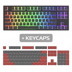 Клавіатура Dark Project KD87A PBT Gateron Mechanical Teal (DP-KD-87A-006700-GTC_KS-42) Black