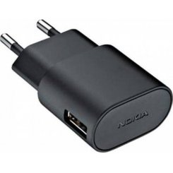 Мережевий зарядний пристрій Nokia AC-50E OEM Black