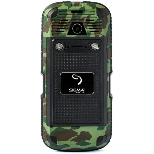 Купить Мобильный телефон Sigma mobile X-treme IP67 Dual Sim Khaki - цена в Харькове, Киеве, Днепре, Одессе
в интернет-магазине Telemart фото