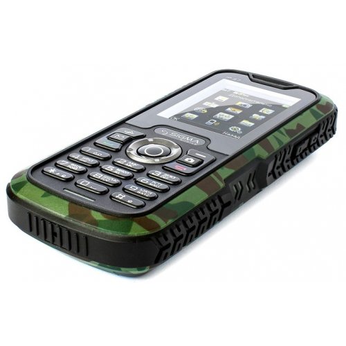 Купить Мобильный телефон Sigma mobile X-treme IP67 Dual Sim Khaki - цена в Харькове, Киеве, Днепре, Одессе
в интернет-магазине Telemart фото