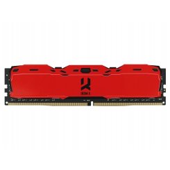 ОЗП GoodRAM DDR4 8GB 3200Mhz IRDM X Red (IR-XR3200D464L16SA/8G)