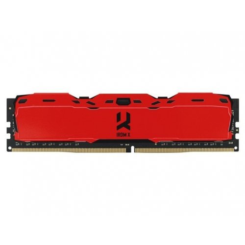Фото ОЗП GoodRAM DDR4 8GB 3200Mhz IRDM X Red (IR-XR3200D464L16SA/8G)
