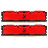 GoodRAM DDR4 16GB (2x8GB) 3200Mhz IRDM X Red (IR-XR3200D464L16SA/16GDC)