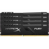 Photo RAM Kingston DDR4 16GB (4x4GB) 2666Mhz Fury Black (HX426C16FB3K4/16)