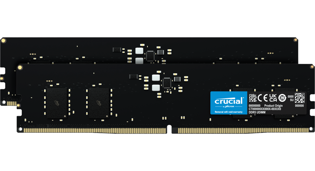 Продать ОЗУ Crucial DDR5 64GB (2x32GB) 4800Mhz (CT2K32G48C40U5) по