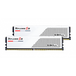 ОЗП G.Skill DDR5 32GB (2x16GB) 5600Mhz Ripjaws S5 White (F5-5600U4040C16GX2-RS5W)
