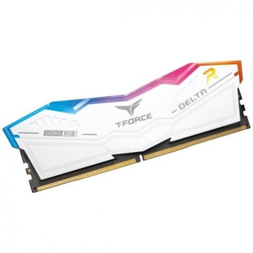 Купить ОЗУ Team DDR5 32GB (2x16GB) 6000Mhz Delta RGB White (FF4D532G6000HC38ADC01) с проверкой совместимости: обзор, характеристики, цена в Киеве, Днепре, Одессе, Харькове, Украине | интернет-магазин TELEMART.UA фото