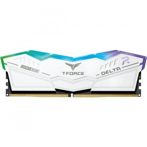 Купить ОЗУ Team DDR5 32GB (2x16GB) 6000Mhz Delta RGB White (FF4D532G6000HC38ADC01) с проверкой совместимости: обзор, характеристики, цена в Киеве, Днепре, Одессе, Харькове, Украине | интернет-магазин TELEMART.UA фото