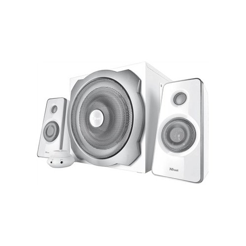 Купити Акустична система Trust Tytan 2.1 with Bluetooth (20024) White - ціна в Києві, Львові, Вінниці, Хмельницькому, Франківську, Україні | інтернет-магазин TELEMART.UA фото