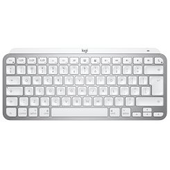 Клавіатура Logitech MX Keys Mini For Mac Wireless Illuminated (920-010526) Pale Gray