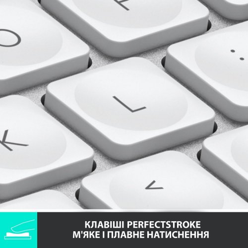 Купить Клавиатура Logitech MX Keys Mini For Mac Wireless Illuminated (920-010526) Pale Gray - цена в Харькове, Киеве, Днепре, Одессе
в интернет-магазине Telemart фото