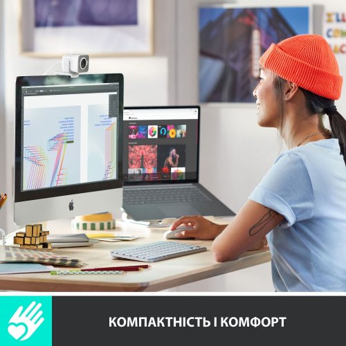 Купить Клавиатура Logitech MX Keys Mini For Mac Wireless Illuminated (920-010526) Pale Gray - цена в Харькове, Киеве, Днепре, Одессе
в интернет-магазине Telemart фото